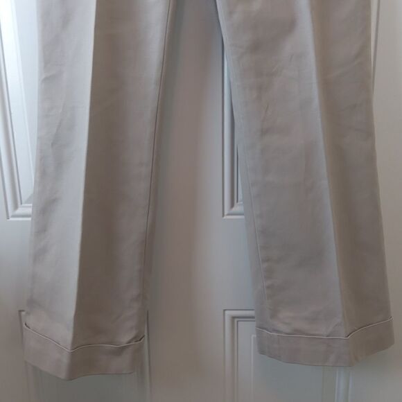 Banana Republic khaki Jackson fit cuffed pants - Picture 3 of 9